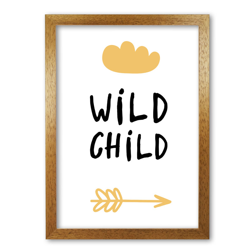Wild And Free - Print, No Frame, 30 cm H x 21 cm W x 1 cm D