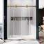 Porte de douche coulissante simple sans cadre l 50 "- H 55" x H 76 "-85016941