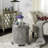 Shieda Aluminium Accent Stool