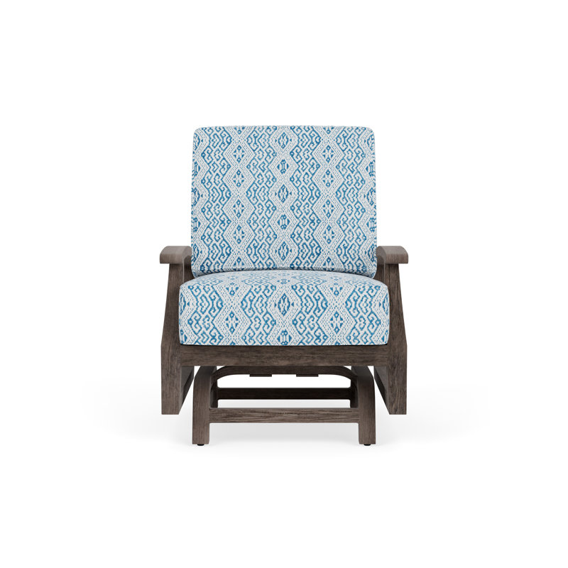 Frontier Outdoor Rocker Chair, Aman Capri, Charcoal