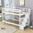 Desiderio Kids Twin Over Twin Bunk Bed-370807503
