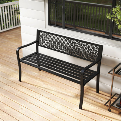 Metal Outdoor Bench