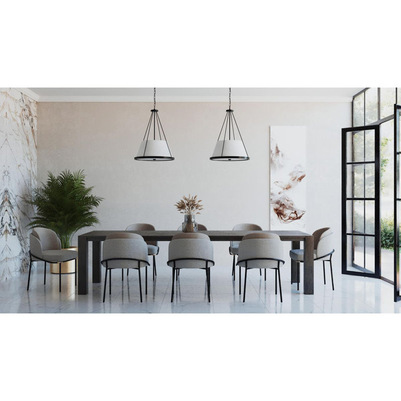 Ariyelle 3 - Light Cone Pendant, Matte Black