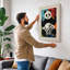 Serene Panda Garden Boho - Wrapped Canvas-770866914-770866919