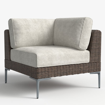 Wicker Outdoor Lounge Chair