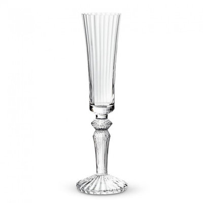 Flûte à verre verticale évasée