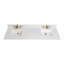 Frosinone 73" Double Bathroom Vanity Top-60496126