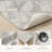 Geometric Triangle Non-Slip Washable Kitchen Mats