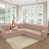 Tissu rose / brun n'est pas disponible