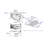 59'' x 39.4'' Whirlpool Bathtub with Faucet-25300927