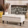 Higginbotham 40.94'' Wide Tufted Rectangle Storage Ottoman