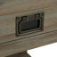 Table de bout contemporaine en bois d'acacia massif avec tiroir et tablette Wyandotte Monroe-721638857-786623095