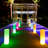 Tower Battery Powered Integrated LED Color Changing Outdoor Floor Lamp-50803526