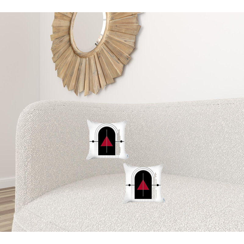 Housse de coussin réversible Adaleia
