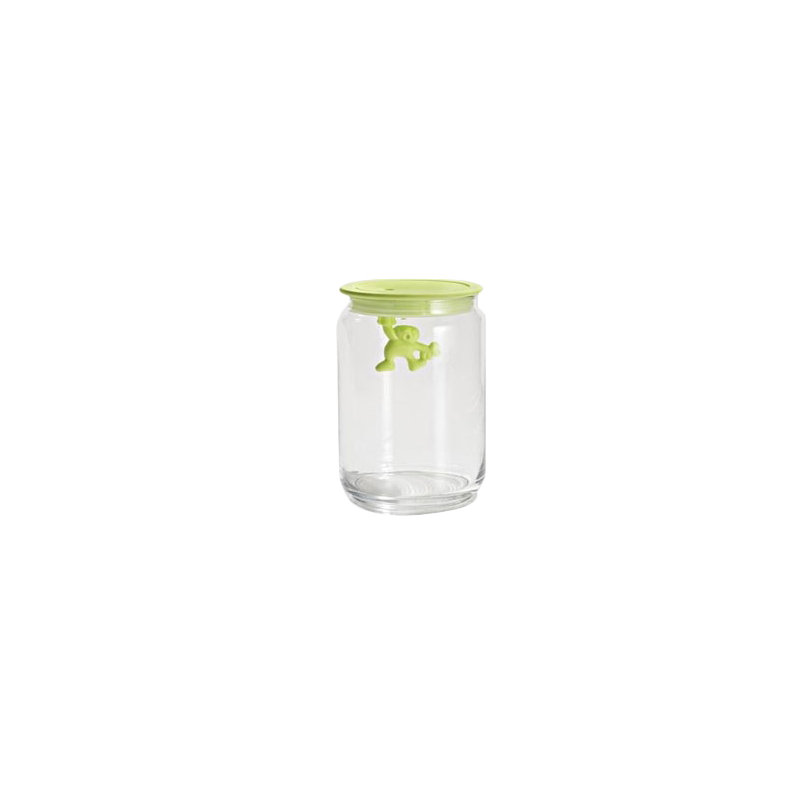 Gianni A Little Man Holding on Tight Kitchen Box, White, 30.43 oz.