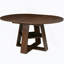 Table de salle à manger ronde extensible de 43,3 po à 59 po pour 4 à 8 personnes, table de salle à manger ovale de cuisine moderne avec feuilles amovibles peu encombrante, base en bois avec tablette de rangement pour le salon de la cuisine (noyer)-2100574384