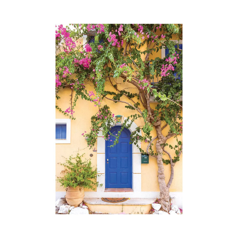 Typical Greek House by Matteo Colombo - Wrapped Canvas Print, 30.48 cm H x 45.72 cm W