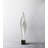 Abstract Leaf Form Textured Standing Floor Ornament
