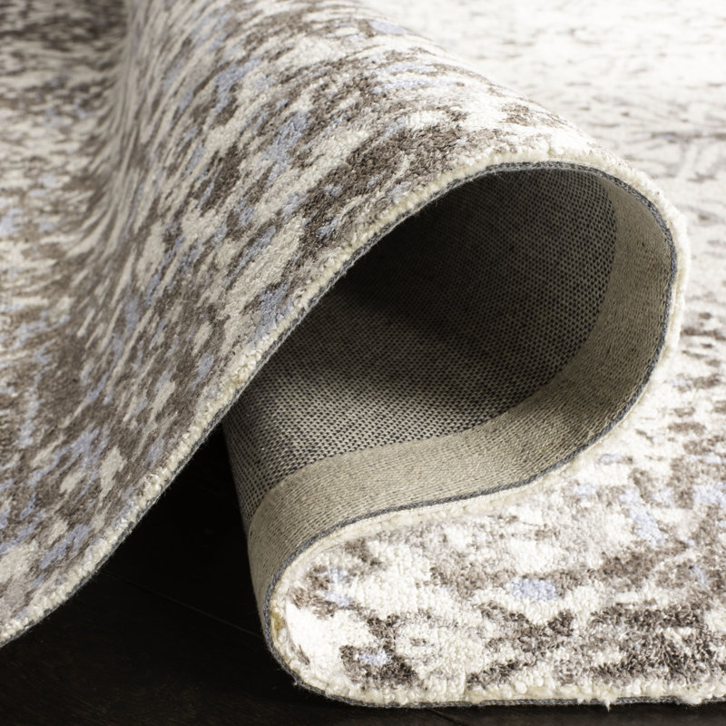 Barker Ridge Hand Tufted Viscose Abstract Rug, Runner 2'6" x 8'
