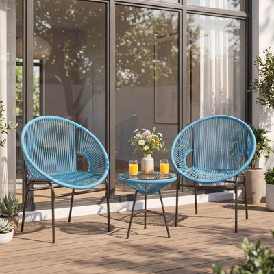 Olsson 2 - Person Patio Dining Set with Round Table