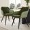 Fauteuil de salle à manger l 23 po Jozwiak