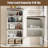 5 Shelf Standard Bookcase, Storage And Display Bookshelf-1239857925-1216474132