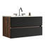 Meuble-lavabo simple 36 po avec dessus en céramique avec trop-plein Kersha, pré-assemblé-808778443-811856791-833645115