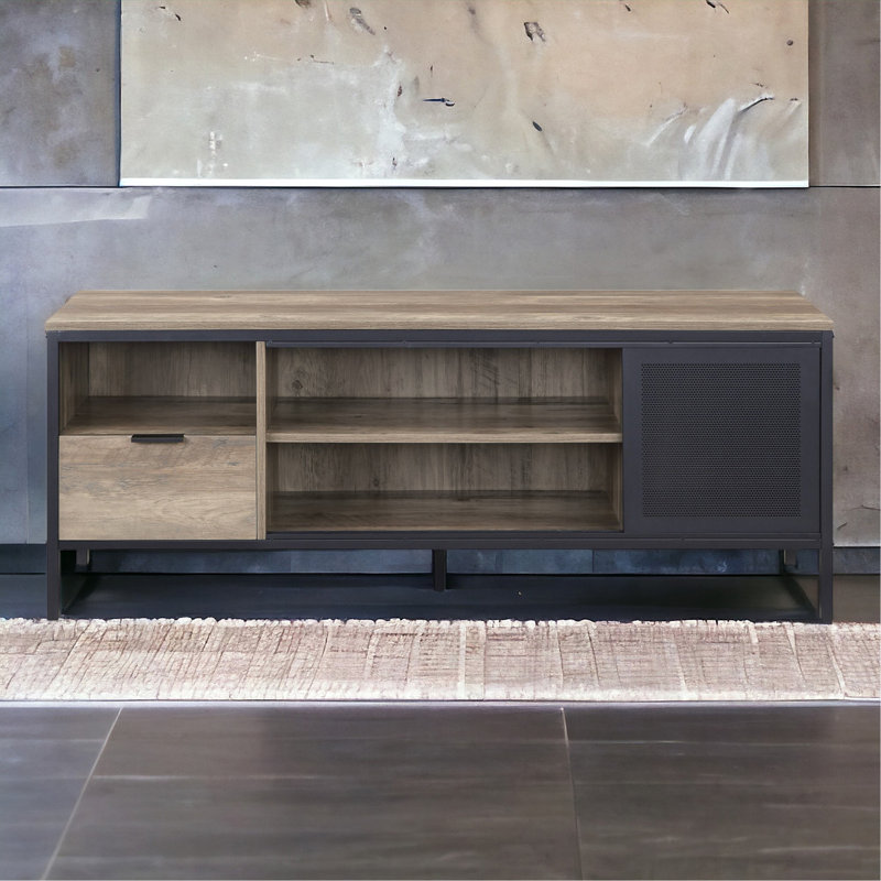 Meuble télé 1 tiroir Rustic Oak