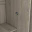 Armoire à 3 portes avec tablettes