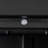 High Storage Cabinet With 2 Doors 4 Partitions, 5 Separate Storage Spaces For Home Office Use-223450309