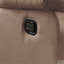 Fauteuil inclinable brun avec accoudoirs coussinés