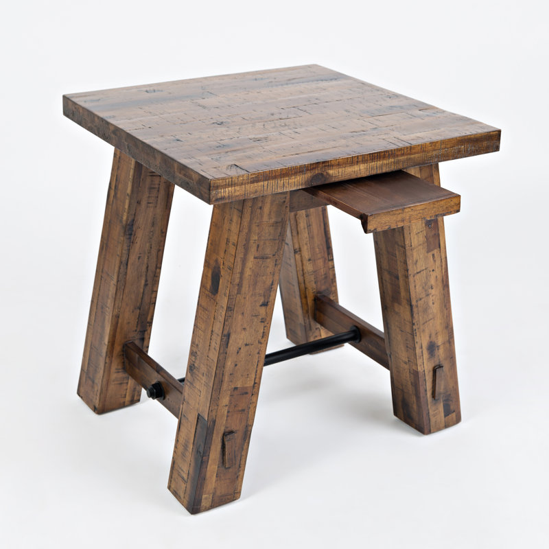 Koichiro Solid Wood End Table