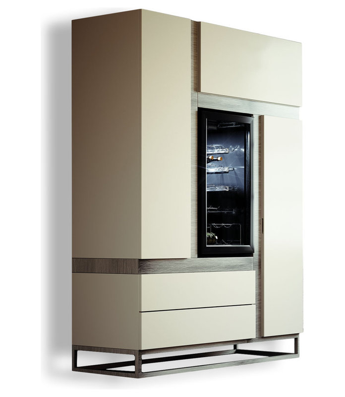 Saphire 59'' Mini Bar, High Gloss