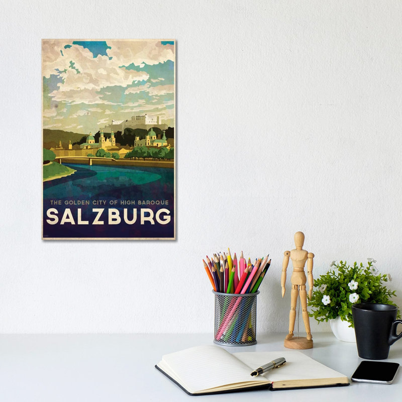 Austria-Salzburg by Missy Ames - Wrapped Canvas Print, 20.32 cm H x 30.48 cm W