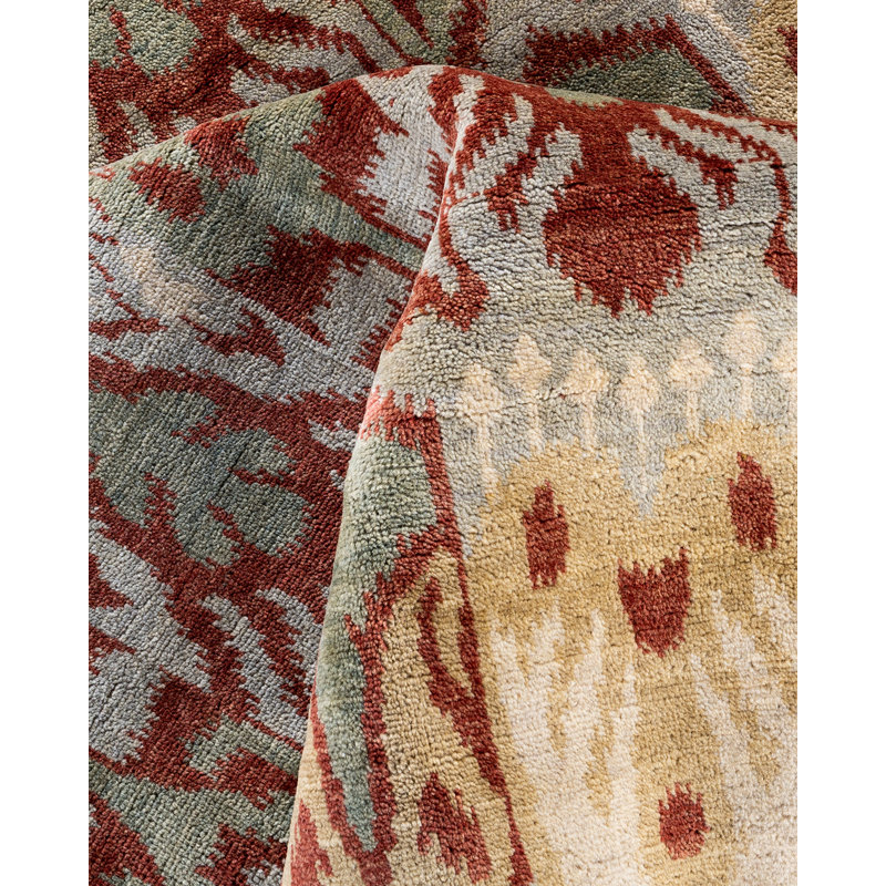 Overdyed One-of-a-Kind 8' 2" X 9' 10" Hand Knotted Area Rug