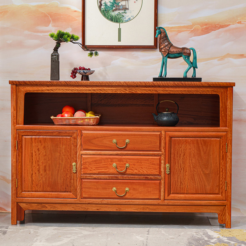 Buffet rétro de style chinois minimaliste