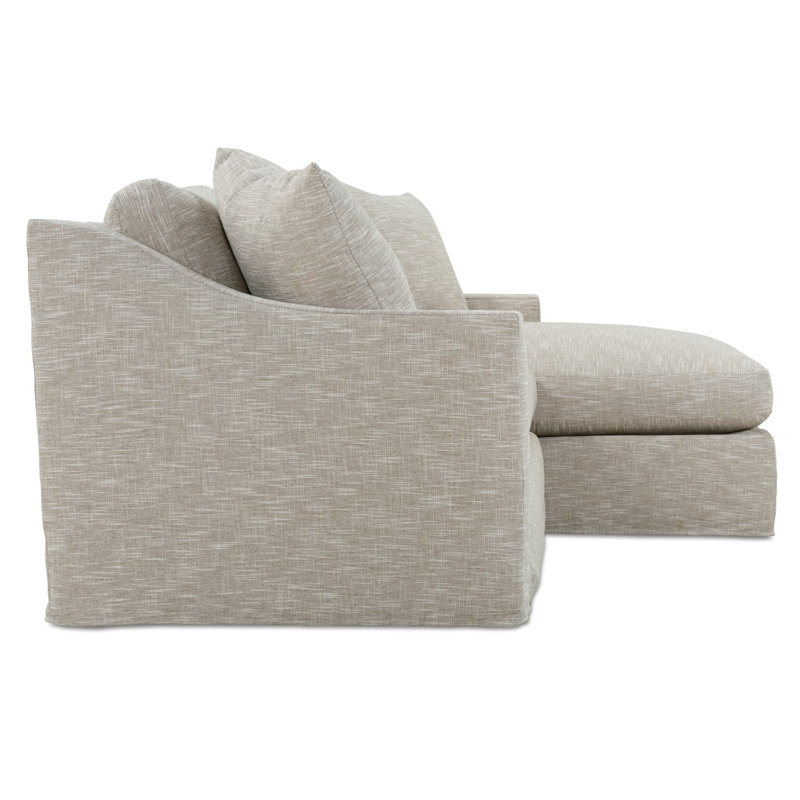 Bradford 2-Piece Slip Sectional, Right Hand Facing