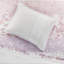 2 pièces Housse de couette en microfibre à motif floral simple / simple TG, doux et romantique, lavable à la machine, fermeture à boutons avec imprimé, rose