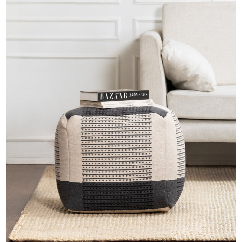 20'' Wide Square Pouf Ottoman