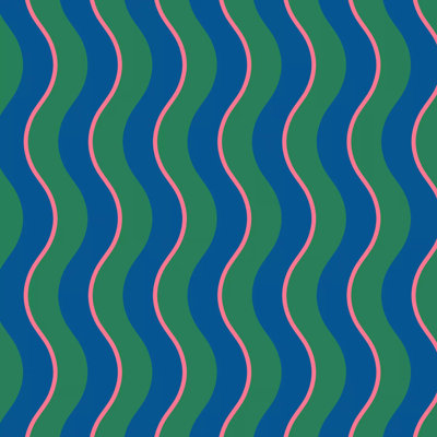 Envy Making Waves Stripe Wallpaper