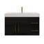 Ensemble de meuble-lavabo simple mural 41,9 "-70381312