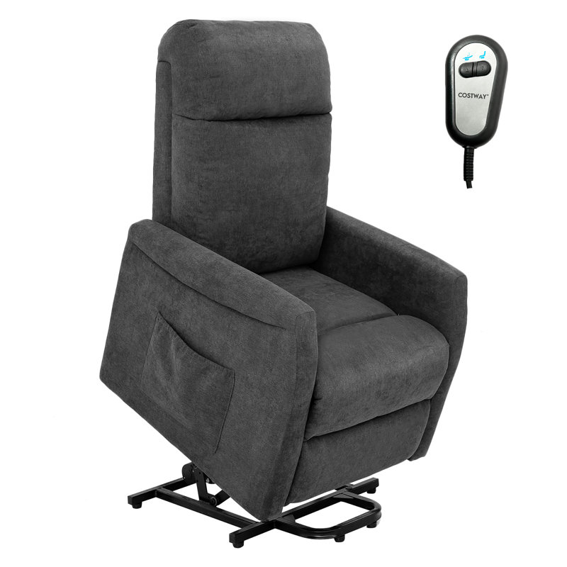 Fauteuil inclinable manuel de 34 po de largeur, Gris Revolution Performance