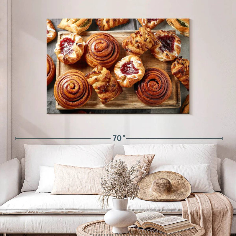 Yarlin Danish Baked Goods, 32'' H x 48'' W