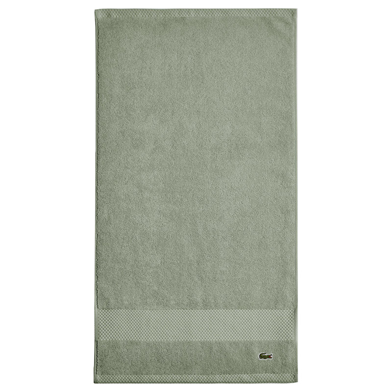 Lacoste Heritage 16X30 Cotton Hand Towel, 100% Supima Cotton, Micro-Fresh® Anti-Microbial, Aloe