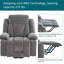 Upholstered Heated Massage Chair