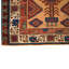 Chemin de table rétro Oushak 3 x 7 multicolore anatolien turc