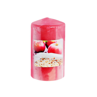 Apple Scented Pillar Candle