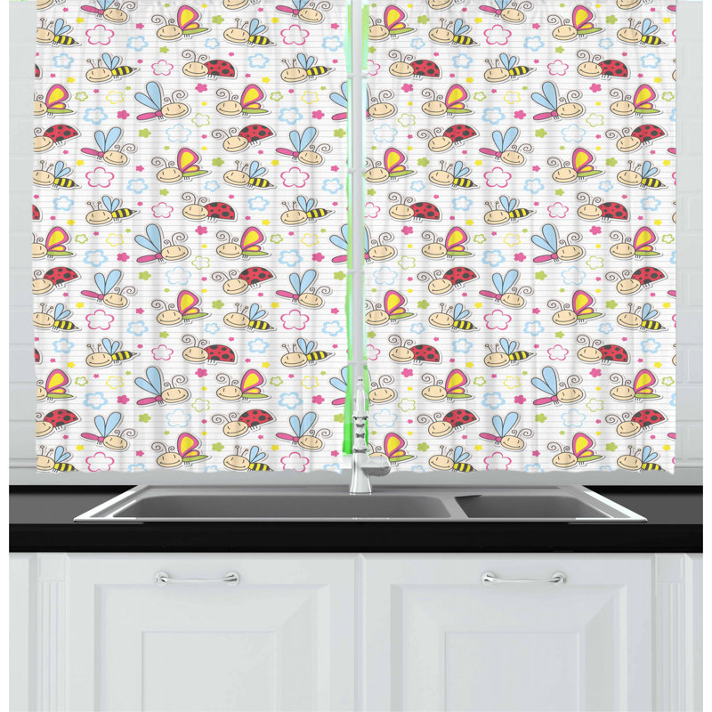 Pointed Kitchen Curtain