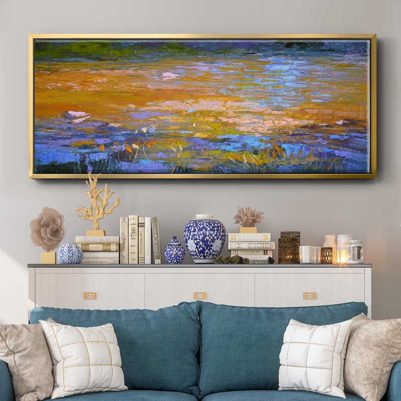 Indian Summer- Framed Canvas, 24" H x 60" W