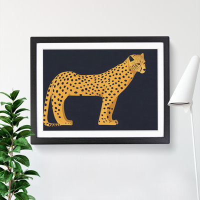 Beauteous Cheetah - Framed Print
